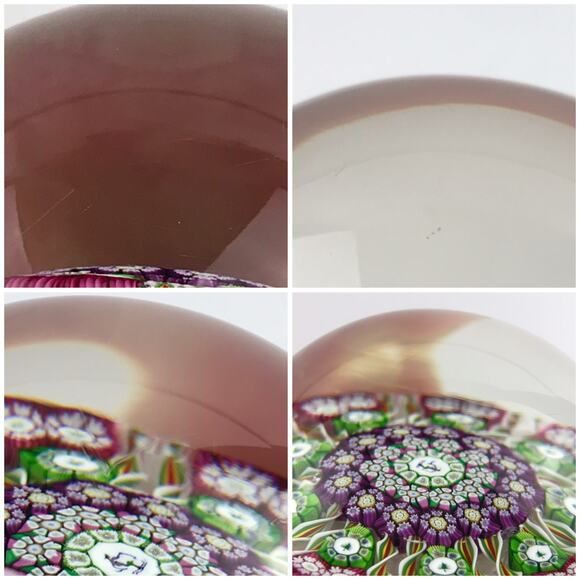 Perthshire 1979 Skier Pine Tree Picture Cane Millefiori Twist PP27? Paperweight - Picture 16 of 16